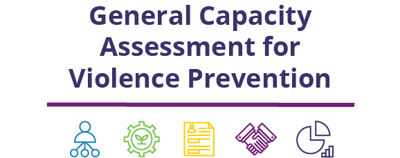 General Capacity Assessment for Violence Prevention logo