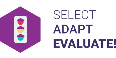 Select, Adapt, Evaluate logo