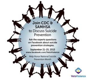 Don’t miss your chance to Ask the Experts about Suicide Prevention